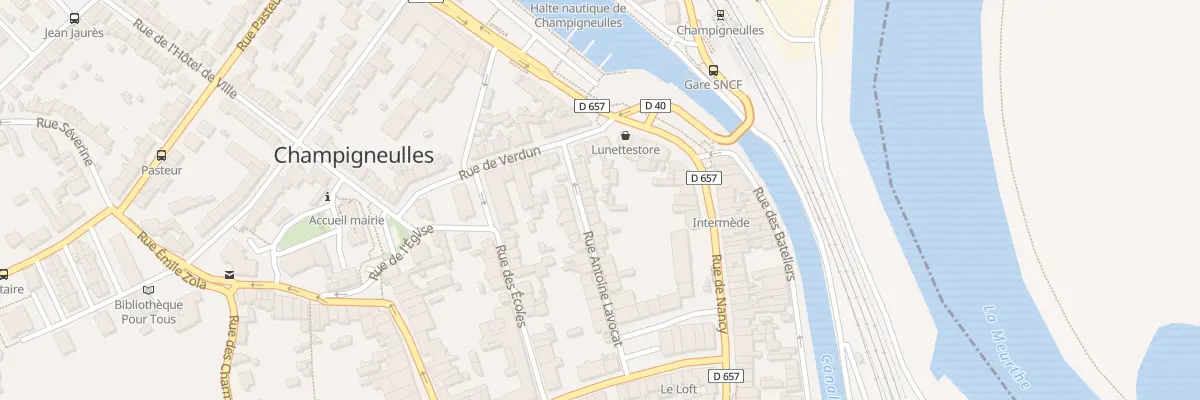 Plan du 24 Rue Antoine Lavocat à Champigneulles