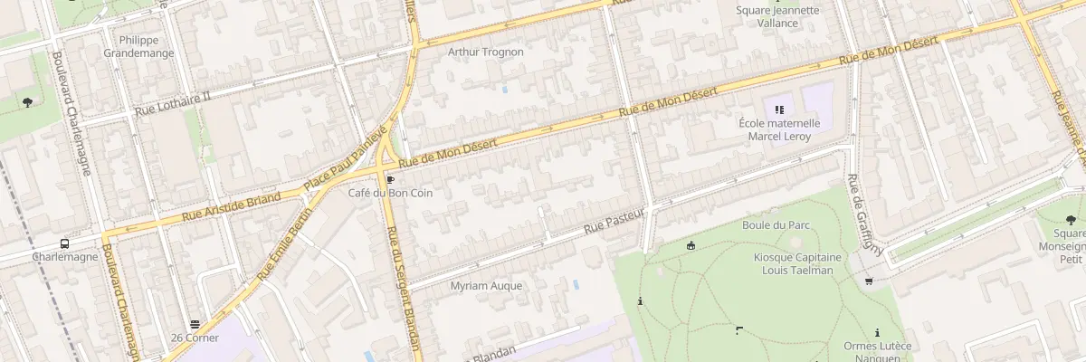 Plan du 145 Rue de Mon Desert à Nancy