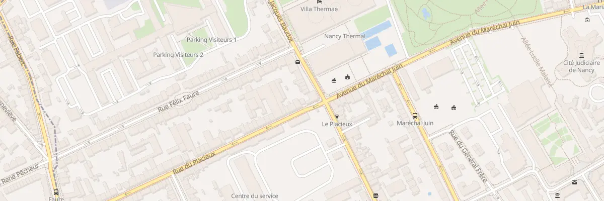 Plan du 4 Rue du Placieux à Nancy