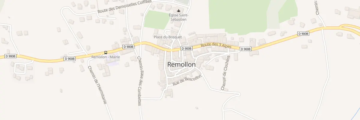 Plan du 5094 Rue de la Commanderie à Remollon
