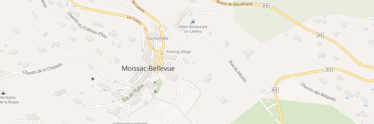 Plan du 5176 Les Ferrages à Moissac-Bellevue