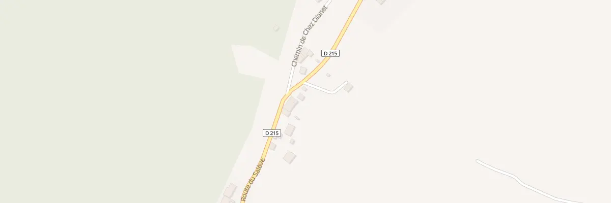 Plan du 572 Rte du Saleve au Sappey