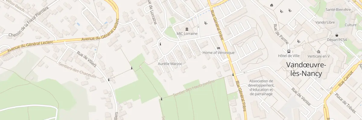 Plan du 51 Rue de Lorraine à Vandœuvre-lès-Nancy
