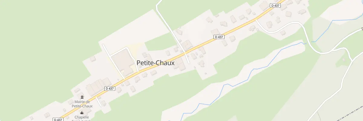 Plan du 5021 Au Village à Petite-Chaux