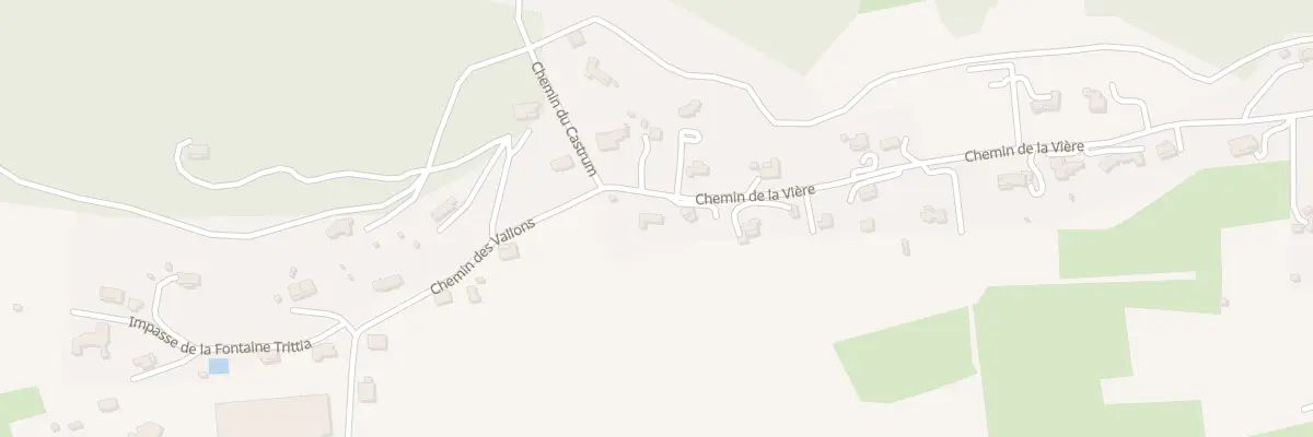 Plan du 951 Che de la Vière à Carnoules