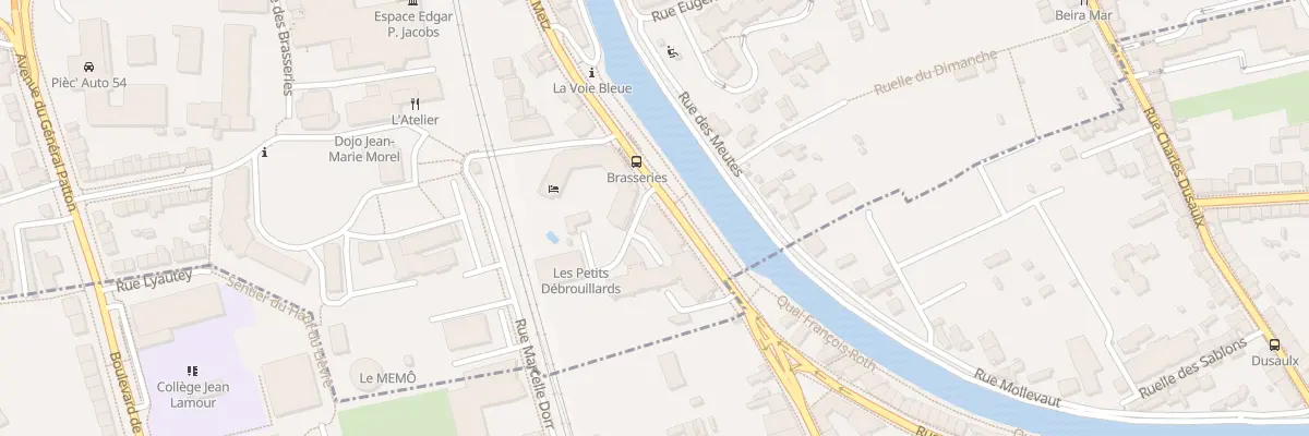 Plan du 3 Av de Metz à Maxéville