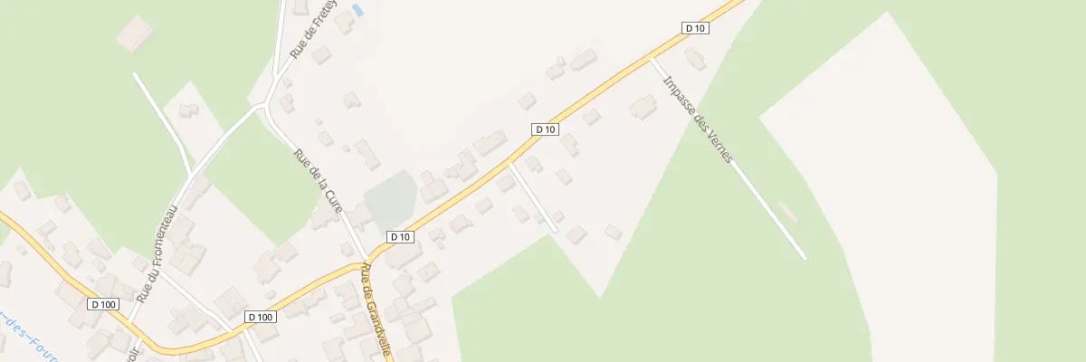 Plan du 66 Rue de Grandvelle à Auxon