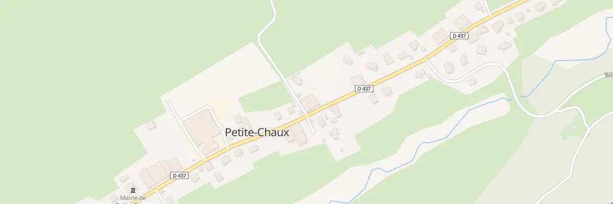 Plan du 1 Rue Vie des Vaches à Petite-Chaux