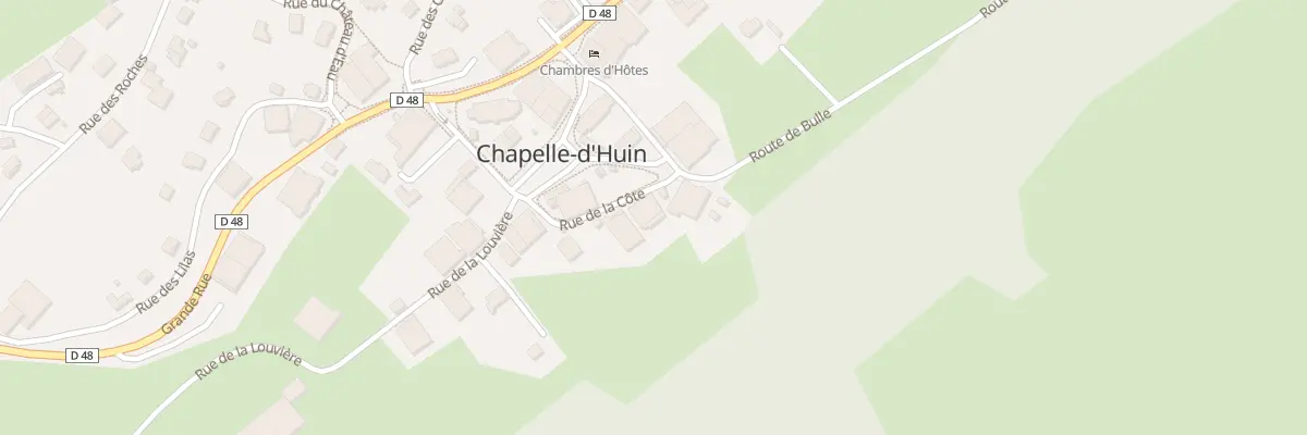 Plan du 4 Rue de la Côte à Chapelle-d’Huin