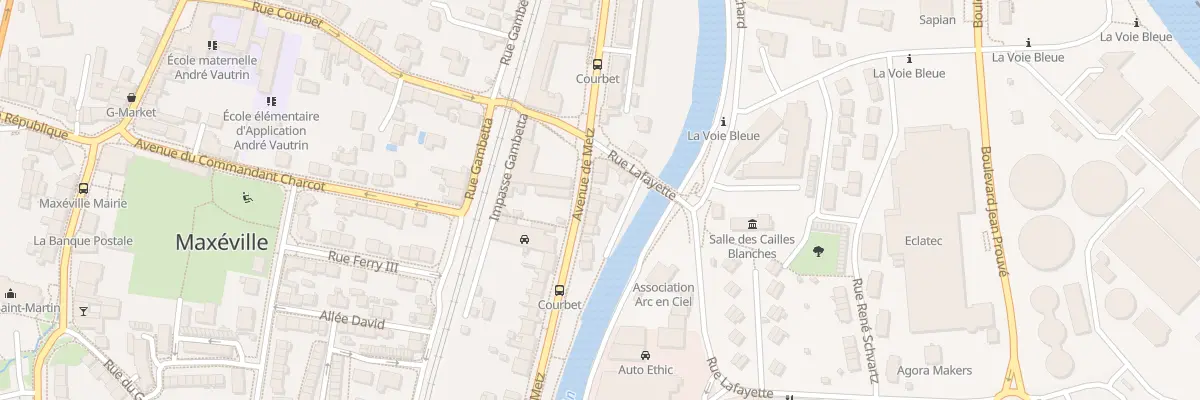 Plan du 44B Av de Metz à Maxéville