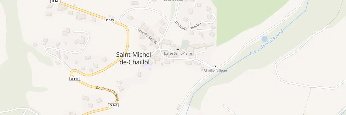Plan du 175 Rue du Sarret à Saint-Michel-de-Chaillol