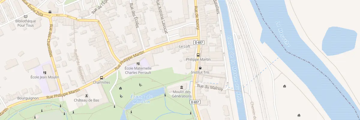 Plan du 28 Rue de Nancy à Champigneulles