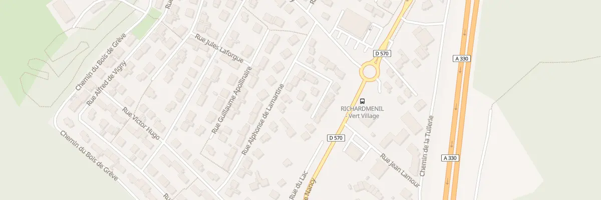 Plan du 6 Rue George Sand à Richardménil