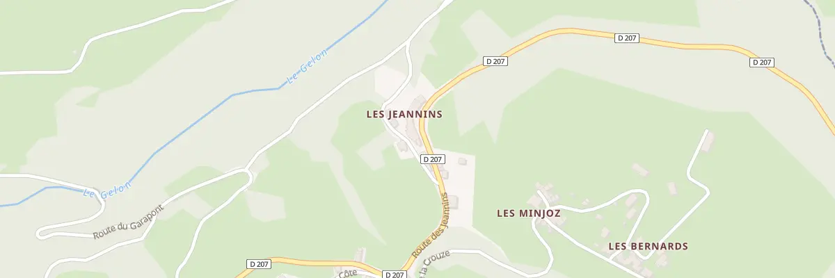 Plan du 5053 Les Jeannins au Verneil