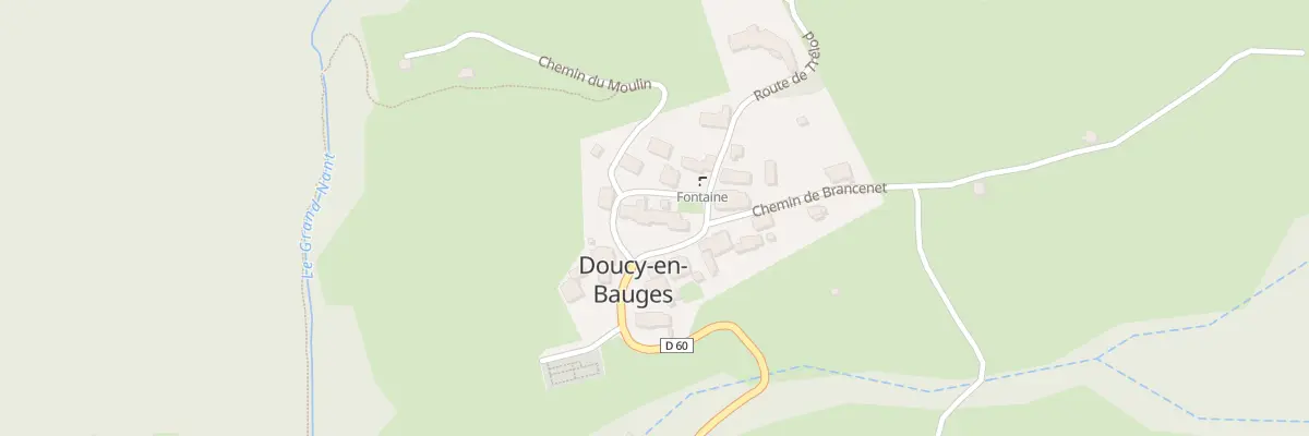 Plan du 15 Rte de Trélod à Doucy-en-Bauges