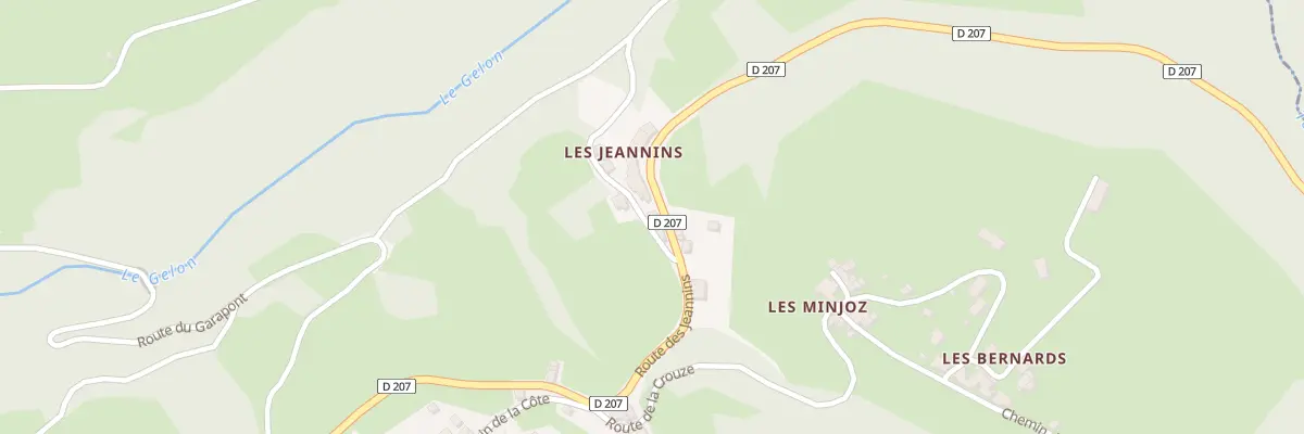 Plan du 5050 Les Jeannins au Verneil