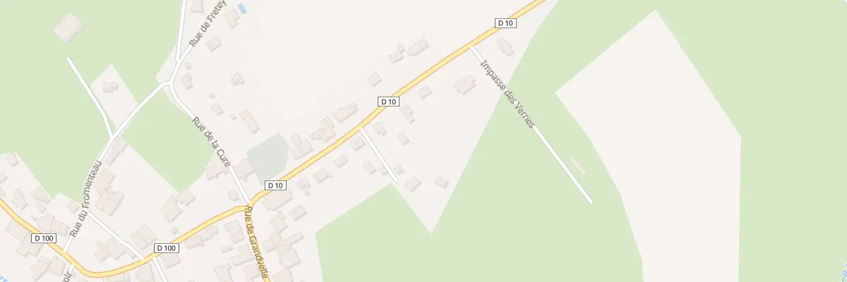 Plan du 68 Rue de Grandvelle à Auxon