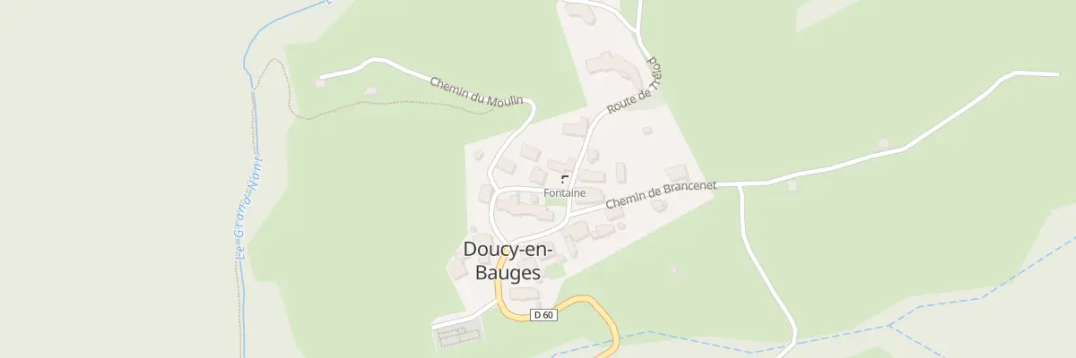 Plan du 5077 Chef Lieu à Doucy-en-Bauges