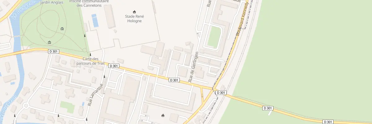 Plan du 13 Rue Pierre de Coubertin à Vesoul