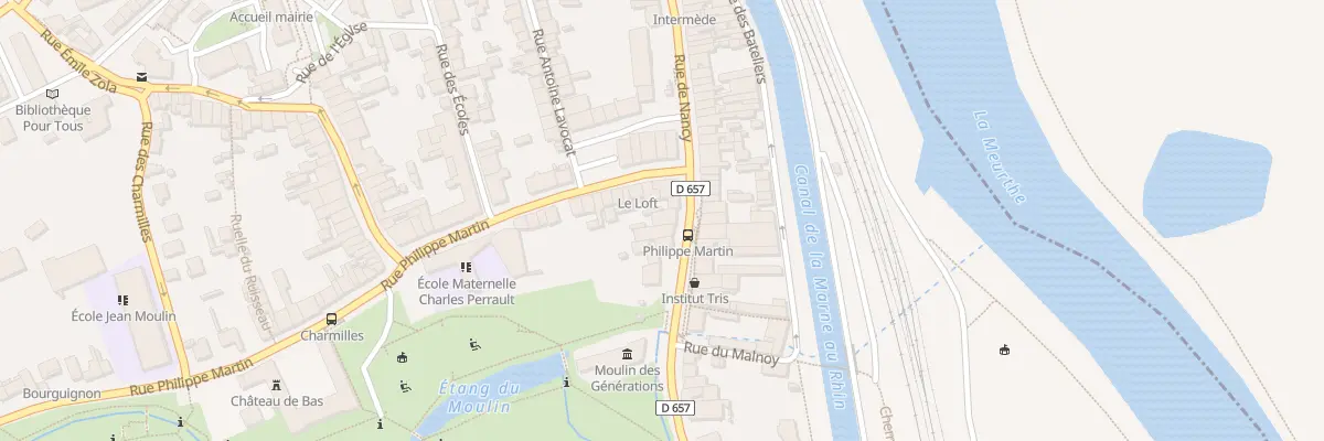 Plan du 24 Rue de Nancy à Champigneulles