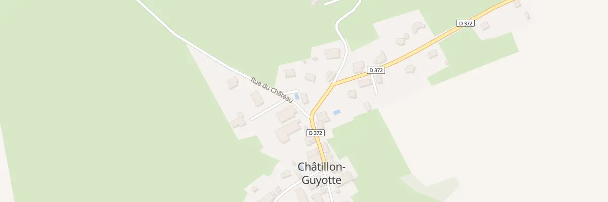 Plan du 2 Rue du Chateau à Châtillon-Guyotte
