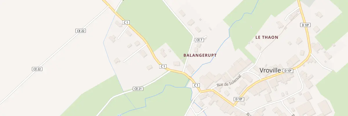 Plan du 4 Rte de Mirecourt à Vroville