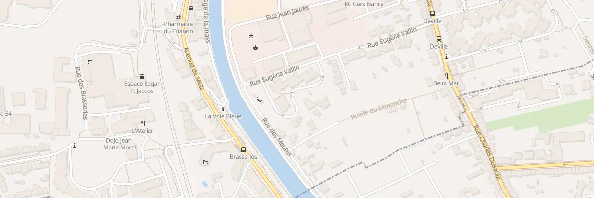 Plan du 43 Rue Eugène Vallin à Maxéville