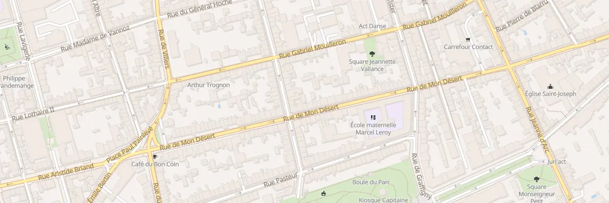 Plan du 146 Rue de Mon Desert à Nancy