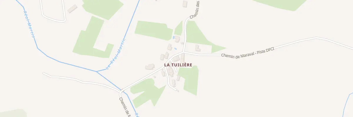 Plan du 775 Che de Maraval à Pierrefeu-du-Var