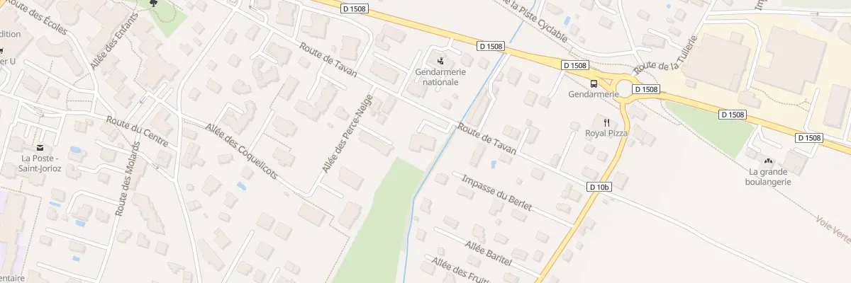 Plan du 440 Rte de Tavan à Saint-Jorioz