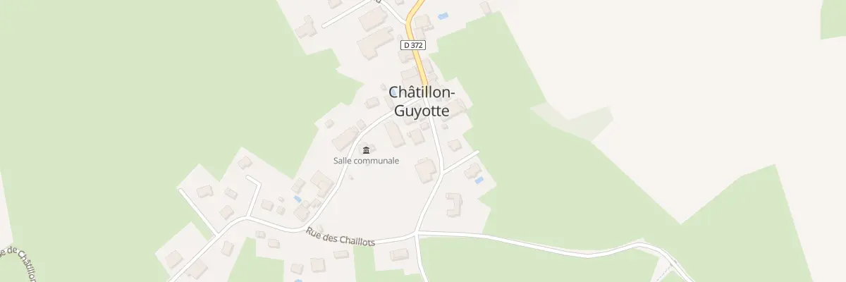 Plan du 5015 Au Village à Châtillon-Guyotte