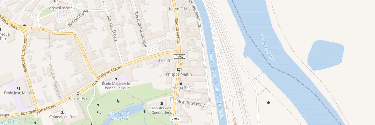 Plan du 55 Rue de Nancy à Champigneulles