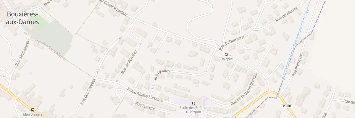 Plan du 17 Rue du Marechal Lyautey à Bouxières-aux-Dames