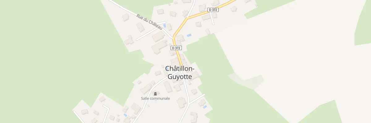 Plan du 5019 Au Village à Châtillon-Guyotte