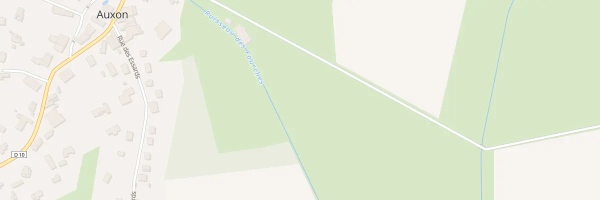 Plan du 2 Rue du Moulin à Auxon