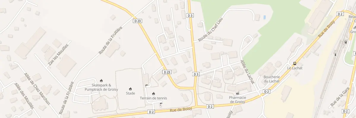 Plan du 142 Rte des Usses à Groisy
