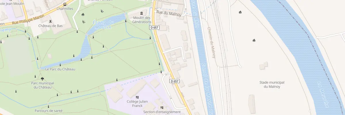 Plan du 87 Rue de Nancy à Champigneulles