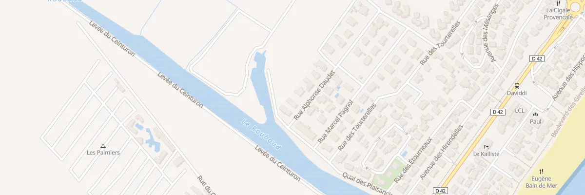 Plan du 32 Rue Alphonse Daudet à Hyères
