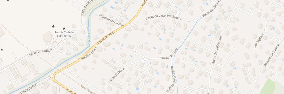 Plan du 347 Rte du Nant à Saint-Jorioz