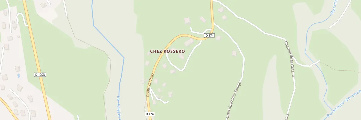 Plan du 52 Che de la Courte Pose à Fillière