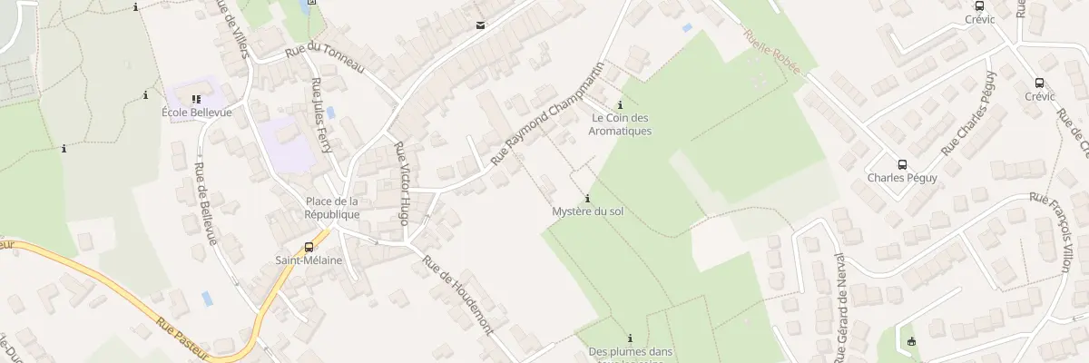 Plan du 8 Rue Raymond Champmartin à Vandœuvre-lès-Nancy