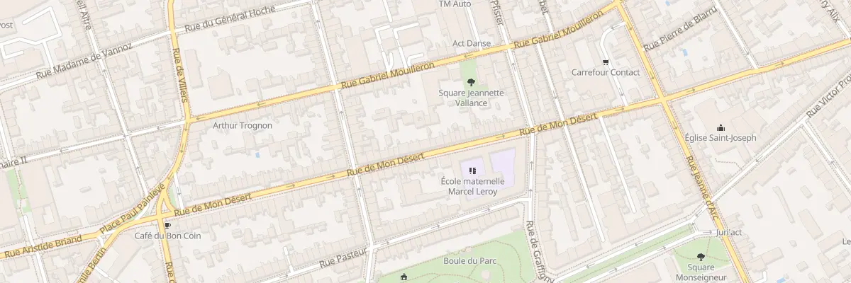 Plan du 134 Rue de Mon Desert à Nancy