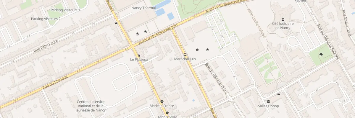 Plan du 14 Rue des Frères Voirin à Nancy