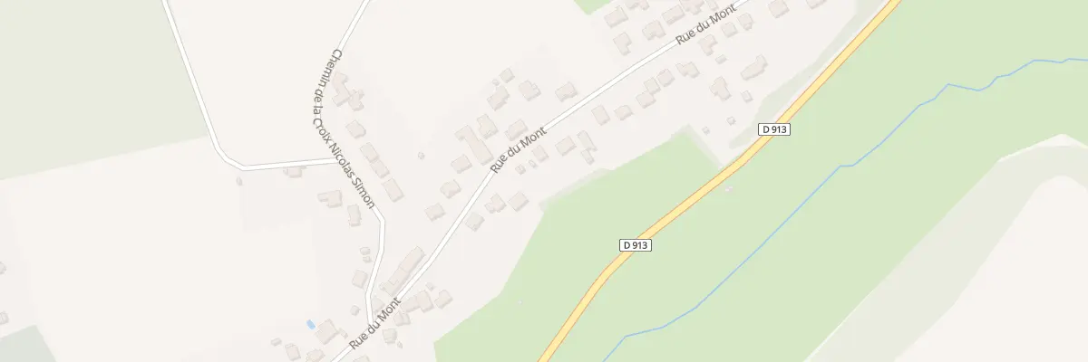 Plan du 30 Rue du Mont à Ceintrey