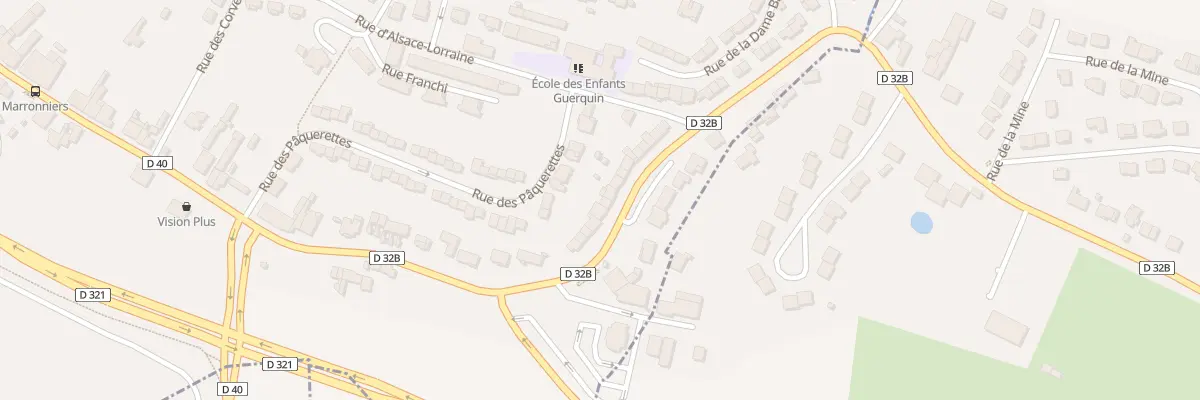 Plan du 21 Rue du Témeraire à Bouxières-aux-Dames