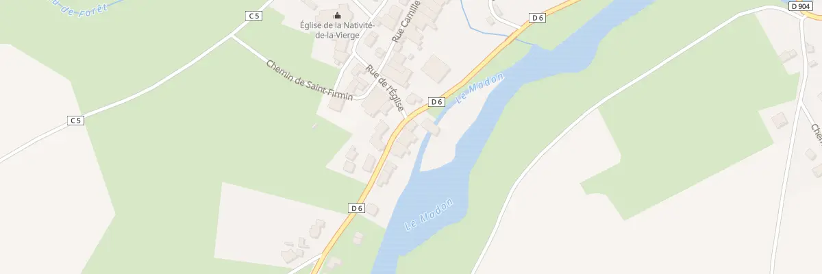 Plan du 5 Rue Frederic Chopin à Xirocourt