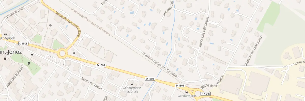 Plan du 260 Imp de la Piste Cyclable à Saint-Jorioz