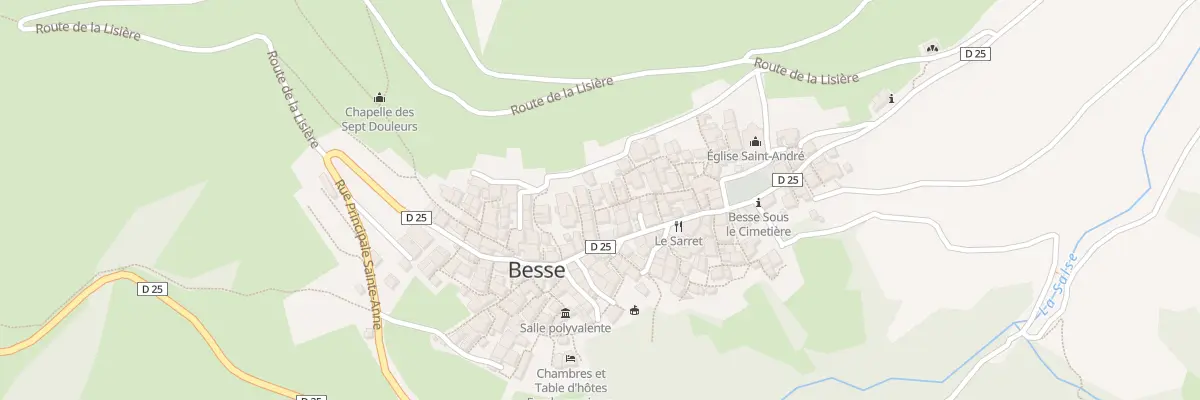 Plan du 15 Rue de la Corneille à Besse
