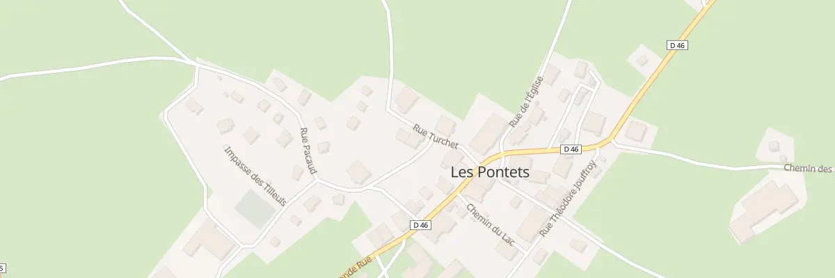 Plan du 2 Rue Pacaud aux Pontets