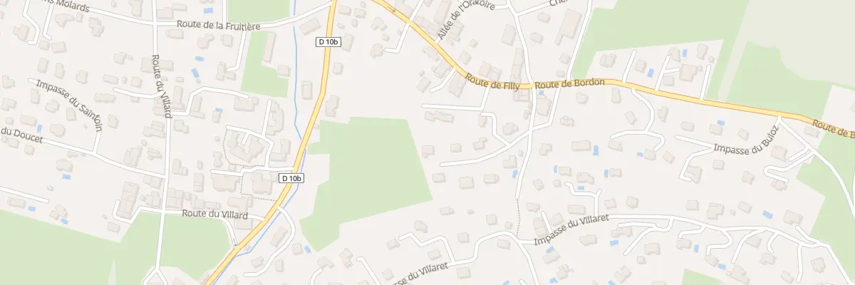 Plan du 74 Imp du Coteau de Filly à Saint-Jorioz